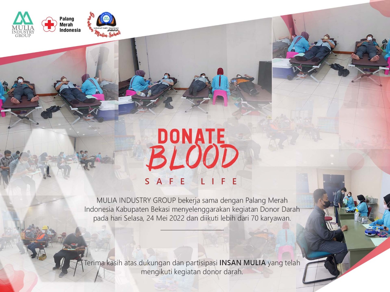 Gerakan Mulia Sehat untuk Donor Darah